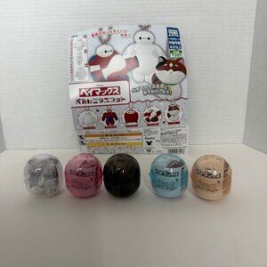 Disney Baymax Petanko Mascot [All 5 Types Set] Gacha Gacha Capsule Toys